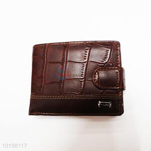 High Quality Brown PU Purse/Wallet for Daily Use