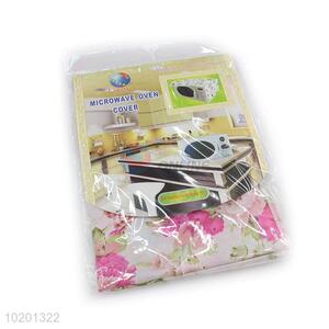 Homeuse Nice Floral Design Microwave Oven Cover
