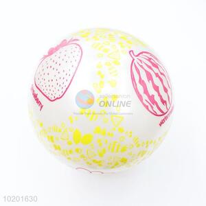 Fashion printed children toys inflatable beach balls