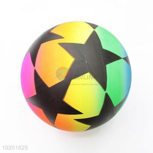 Promotional Star Pattern PVC Inflatable Beach Ball