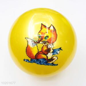 Fox pattern pvc inflatable balls toy