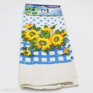 Wholesale sunflower dish towel/washing cloth