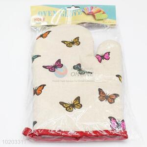 Promotional butterfly safety gloves/oven mitt