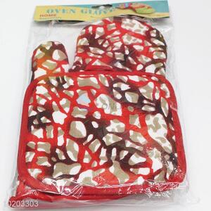 New arrival custom oven gloves with pad
