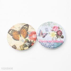 Nice Double Sided Flower and Butterfly Pattern Makeup Mirror for Sale
