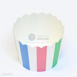 Wholesale Striped Disposable Paper Cake Cup