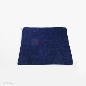 New Arrival Dark Blue Canvas Clutch Bag for Sale