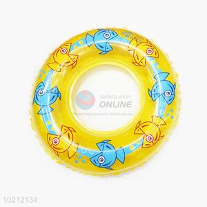 Round Cartoon PVC Swimming Ring For Children
