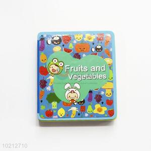 New Arrival Fruits and Vegetables Learning Books for Children