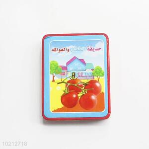 Popular Wholesale EVA Child Book Coloring Children Books with Fruits&Vegetables Pattern