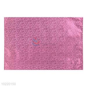New design pink waterproof PVC table cloth/placemat