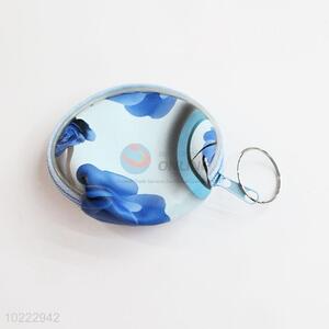 Flower pattern round coin purse portable headset <em>bag</em>