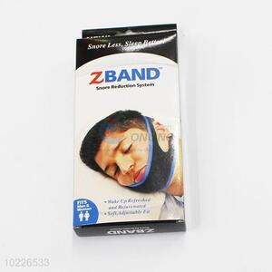Health care aid snoring chin strap/snore stopper device