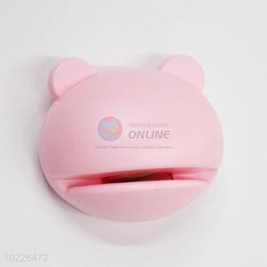Cute design pink frog shaped sharpener