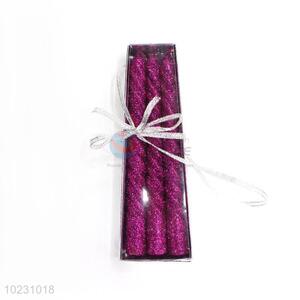 High Quality Purple Long Thin Candle