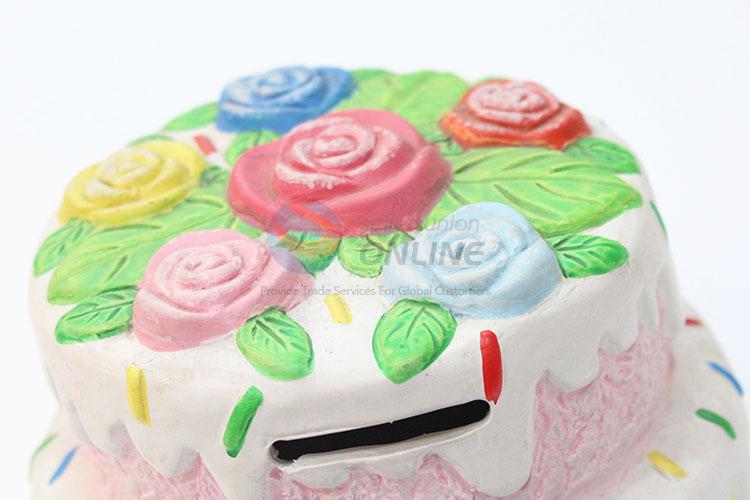 Cute best popular style cake shape money box