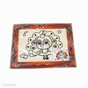 Cheap good quality wooden-frame mud painting
