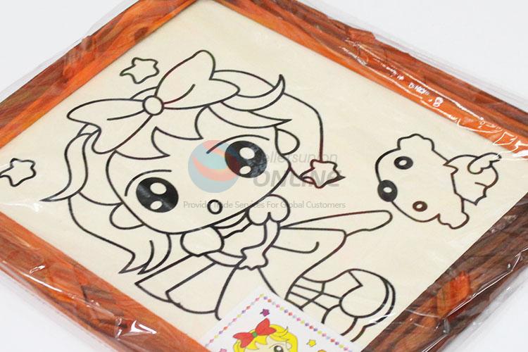 Great cheap new style wooden-frame mud painting