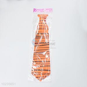 Hot sale orange stripe pattern party necktie/tie