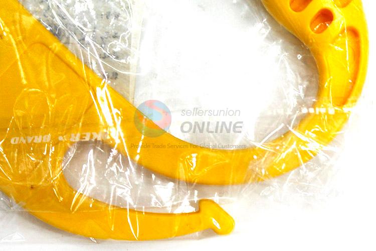 Delicate Design Yellow Plastic Shopping Bag Handle