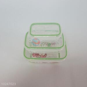 Promotional Wholesale  3pcs Plastic Lunch Box for Sale
