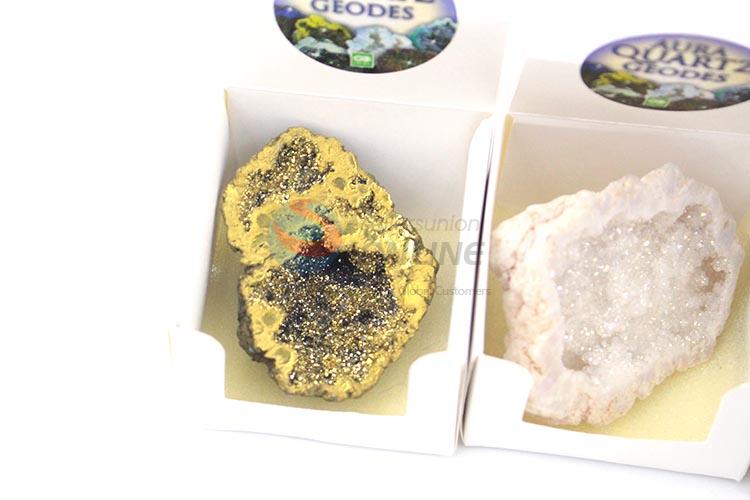 Good Quality Aura Quartz Geodes/Stone Crafts for Sale