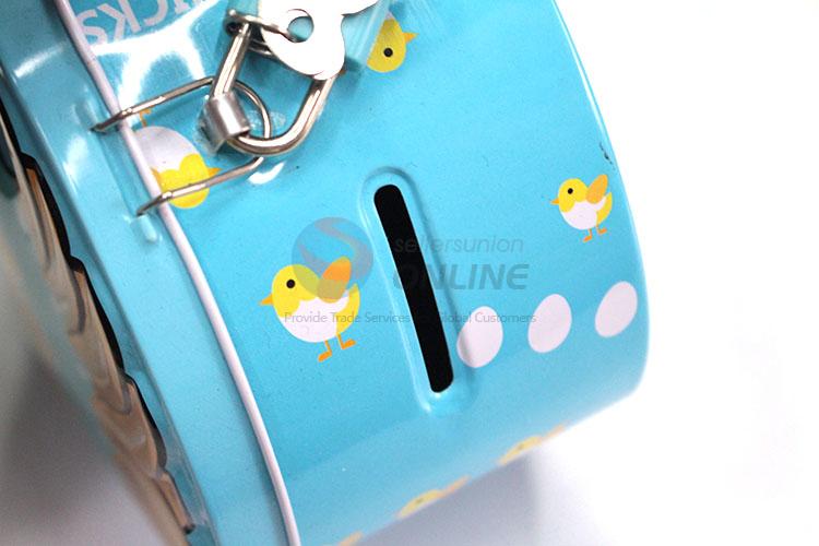 Cute Chicks Shaped Money Box with Lock&Key for Sale