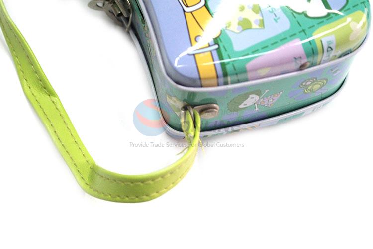 Promotional Wholesale Bag Pattern Money Box with Lock&Key for Sale