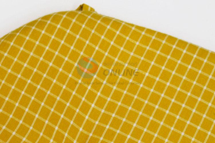 Wholesale cute style simple yellow seat cushion