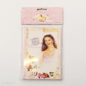 Beautiful Girl Pattern Paper Gift Cards Greeting Wishes Cards