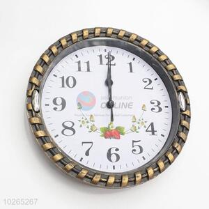 Vintage Design Round Wall Clock for Home Office