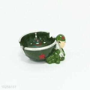 Lovely green ceramic <em>ashtray</em> for sale