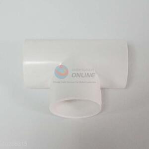 White color factory direct price pvc tee coupling 11*8cm