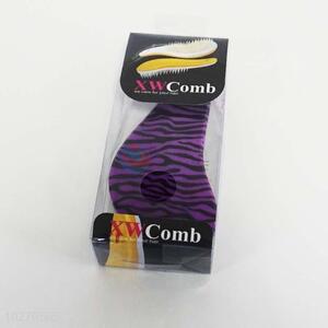 Fashion style cool plastic black&purple comb