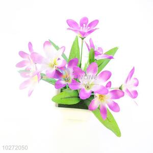 Good quality top sale artificial flower pot/fake potted plant