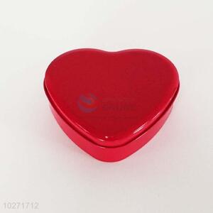 Wholesale Heart Shape Iron Cans Metal Box