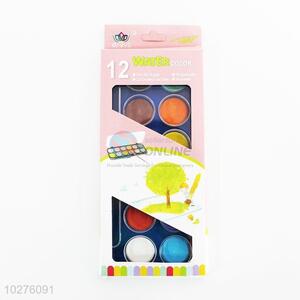 12 Colors Watercolor paint for Wholesale
