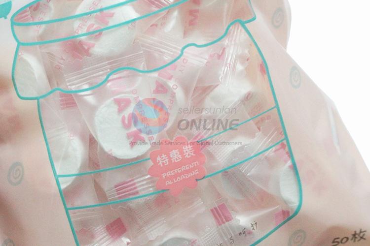 Hot selling good quality cotton compressed facial mask