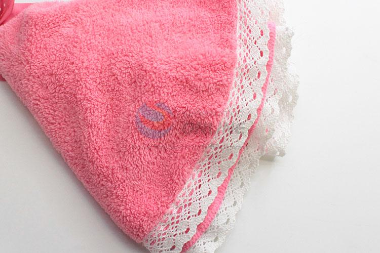 New Advertising Hanging Chads Hand Towel with Lace
