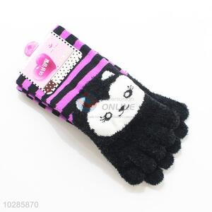Competitive price hot selling women five toes socks long socks