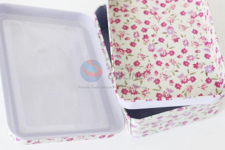 New Arrival Storage Box Storage Case Tin Container With Lock