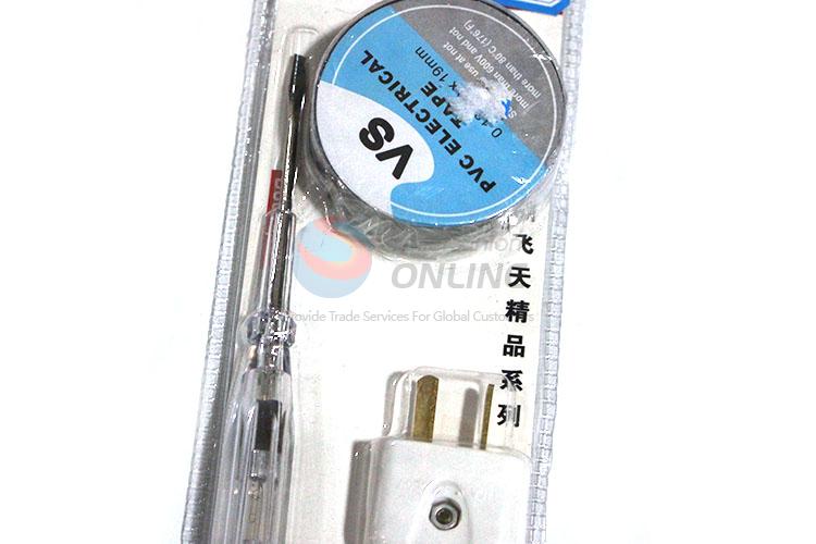 Nice Electrical Test Pen,PVC Electrical Tape and Plug Set for Sale