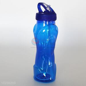 Blue Plastic Water Bottle for Wholesale