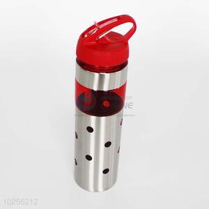 Plastic Fruit Water Bottle With Filter Leakproof