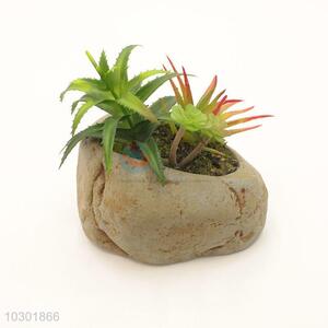 Factory promotional customized fake succulent plant pot