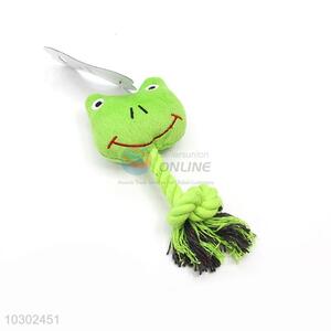 Lovely Green Frog Design Pet Toys for Sale