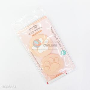 Wholesale low price best lovely 2pcs powder puffs