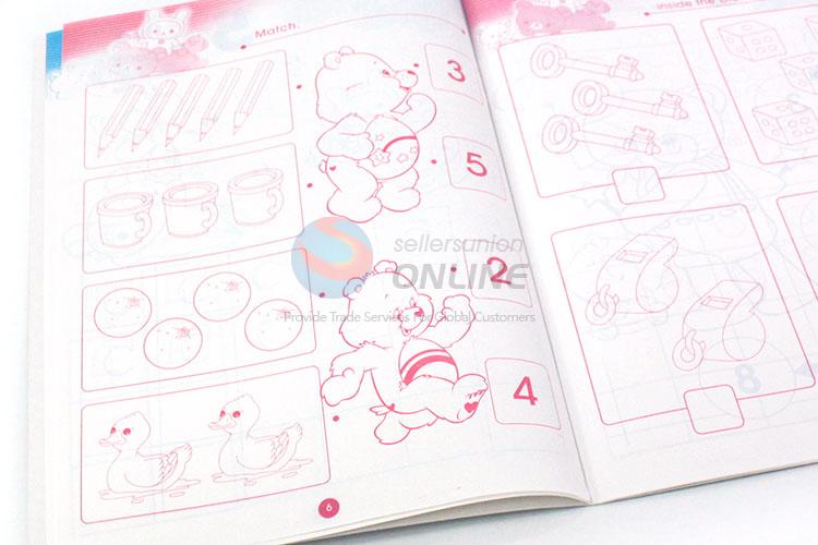 Cartoon Design Drawing Paper Coloring Book For Kids