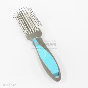 Beautiful Blue Color Comb Head Scalp Massage Comb