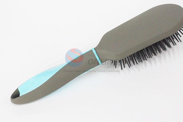 Eco-Friendly Blue Color Handle Anti-static Hair Comb Brush